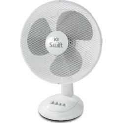 IQ PDF-33 Επιτραπέζιος Ανεμιστήρας 40W Διαμέτρου 30cm Grey
