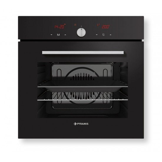 Pyramis 60ΑΠ 2240 (034002901) εντοιχιζόμενος - αυτόνομος φούρνος άνω πάγκου Pyramis 60ΑΠ 2240 (034002901) εντοιχιζόμενος - αυτόνομος φούρνος άνω πάγκου
