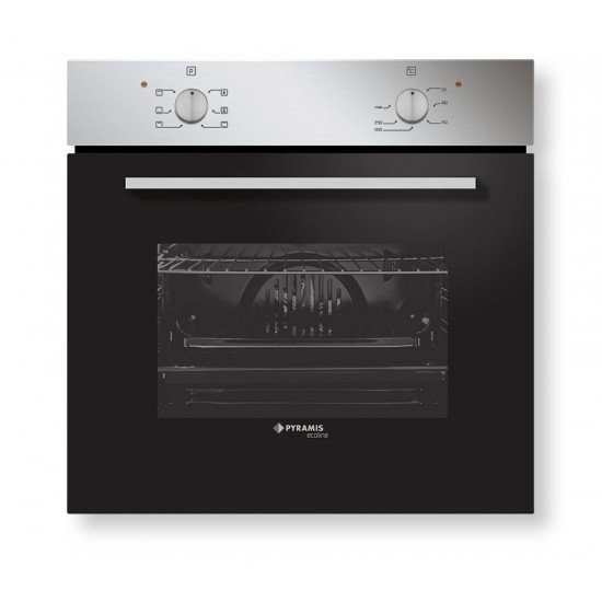 Pyramis 60ΑΠ 1006A (034004601) εντοιχιζόμενος - αυτόνομος φούρνος άνω πάγκου Pyramis 60ΑΠ 1006A (034004601) εντοιχιζόμενος - αυτόνομος φούρνος άνω πάγκου