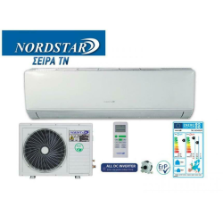Nordstar TN +Plus+ NORP-20CHSD/TP41I Κλιματιστικό Inverter 18000 BTU A++/A+ με WiFi Nordstar TN +Plus+ NORP-20CHSD/TP41I Κλιματιστικό Inverter 18000 BTU A++/A+ με WiFi