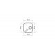 Pyramis IRIS 1B (30x34) (100010103) υποκαθήμενος νεροχύτης Pyramis IRIS 1B (30x34) (100010103) υποκαθήμενος νεροχύτης