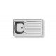Pyramis International 1B 1D (100x60) (100103601) επικαθήμενος νεροχύτης Pyramis International 1B 1D (100x60) (100103601) επικαθήμενος νεροχύτης