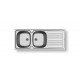 Pyramis International 2B 1D (120x50) (100103701) επικαθήμενος νεροχύτης Pyramis International 2B 1D (120x50) (100103701) επικαθήμενος νεροχύτης