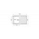 Pyramis International 1B 1D (80x50) (100107701) επικαθήμενος νεροχύτης Pyramis International 1B 1D (80x50) (100107701) επικαθήμενος νεροχύτης