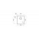 Pyramis Lume 1B (34x40) (101023601) ισόπεδος νεροχύτης Pyramis Lume 1B (34x40) (101023601) ισόπεδος νεροχύτης