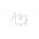 Pyramis Lume 1B (50x40) (101023901) ισόπεδος νεροχύτης Pyramis Lume 1B (50x40) (101023901) ισόπεδος νεροχύτης