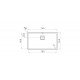 Pyramis Lume 1B (70x40) (101024901) ισόπεδος νεροχύτης Pyramis Lume 1B (70x40) (101024901) ισόπεδος νεροχύτης