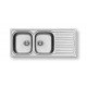 Pyramis Amaltia 2B 1D (116x50) (107132601) ένθετος νεροχύτης αντιστρεφόμενος Pyramis Amaltia 2B 1D (116x50) (107132601) ένθετος νεροχύτης αντιστρεφόμενος